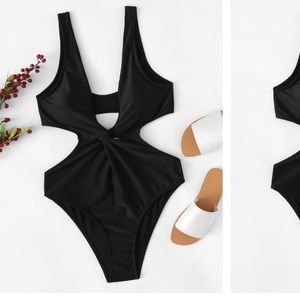 One piece bathing suit